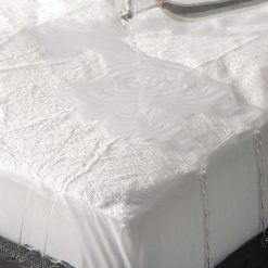 Κάλυμμα στρώματος πετσετέ για μονο κρεβάτι με περιμετρικο λαστιχο